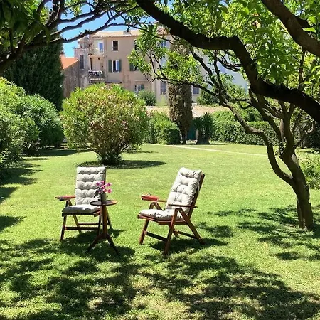 Rare! Jardin Vielle Ville Avec Studio Antibes